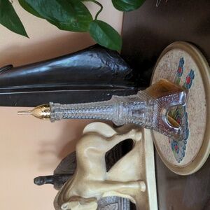 Eiffle Tower Perfume Topaze Bottle Avon 3oz